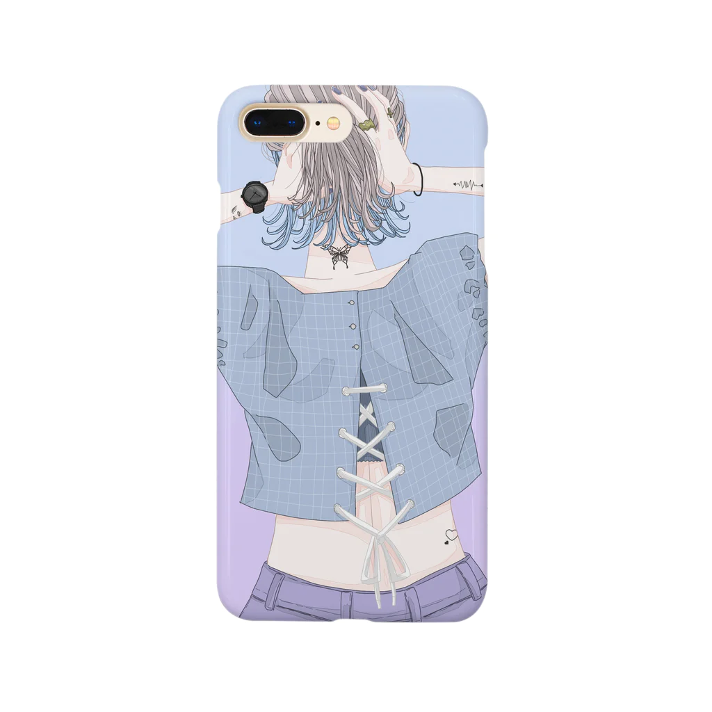 nonononoteのタトゥーインナー女子 Smartphone Case