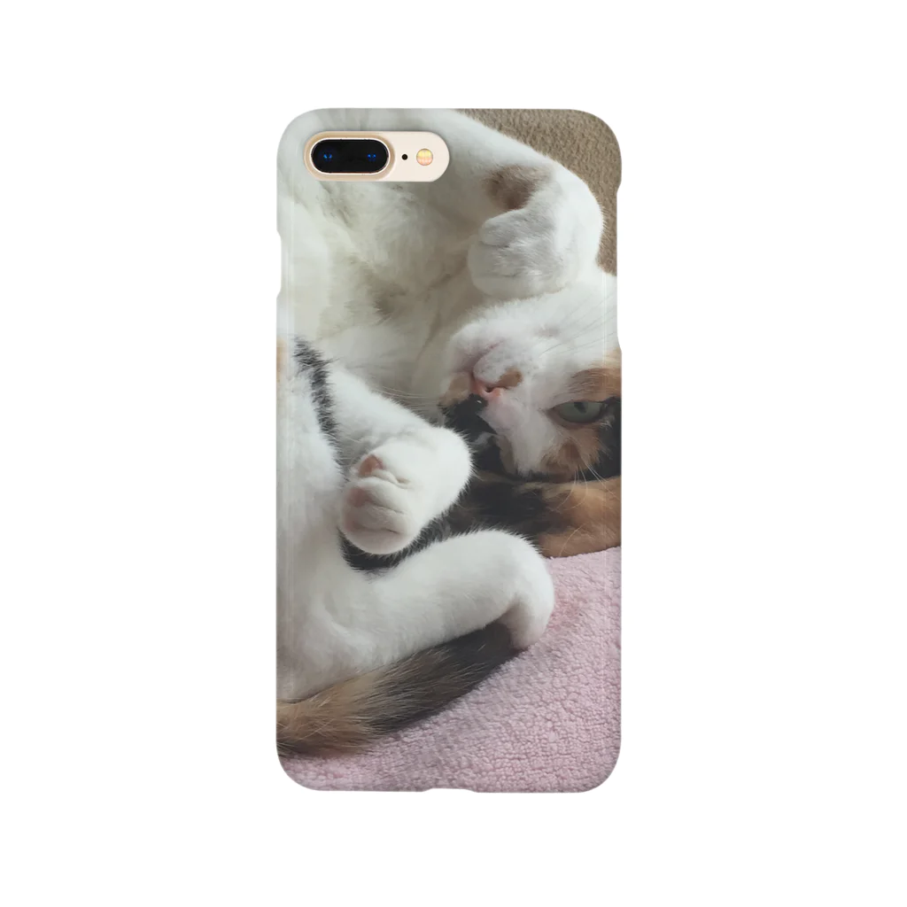モモさんショップの愛猫モモ Smartphone Case