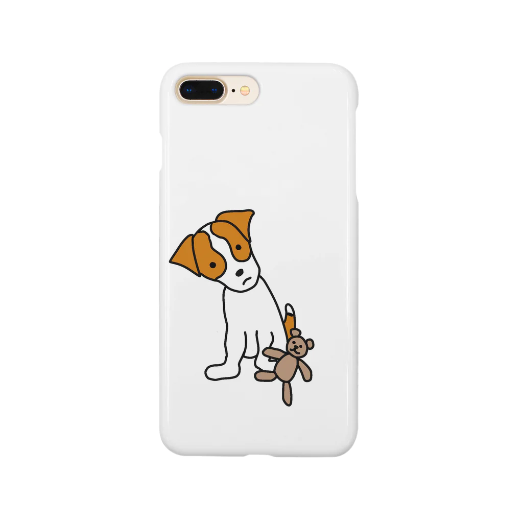 Jackrussell MILO’sのジャックラッセルとクマちゃん Smartphone Case