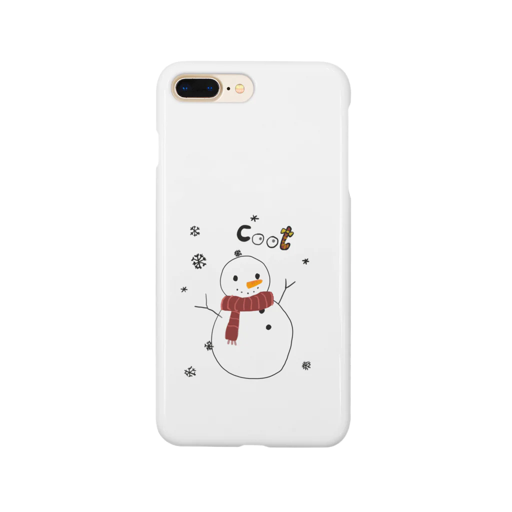 KakkuのSnown Snown Snowman スマホケース