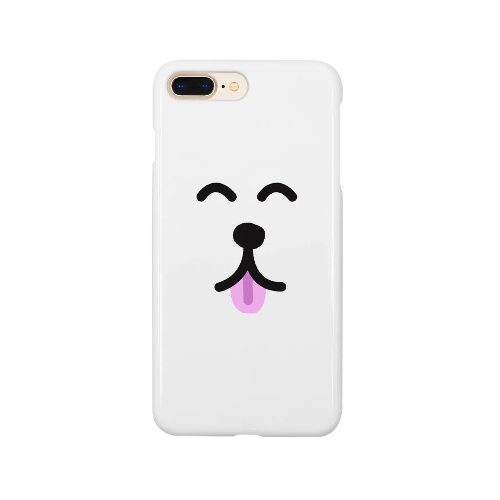 ふきだしいぬのふきだしいぬ【FACE】 Smartphone Case