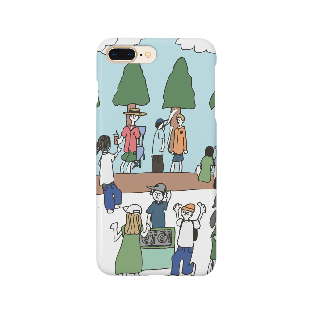 ワロタワロタパラダイスのつくるま Smartphone Case