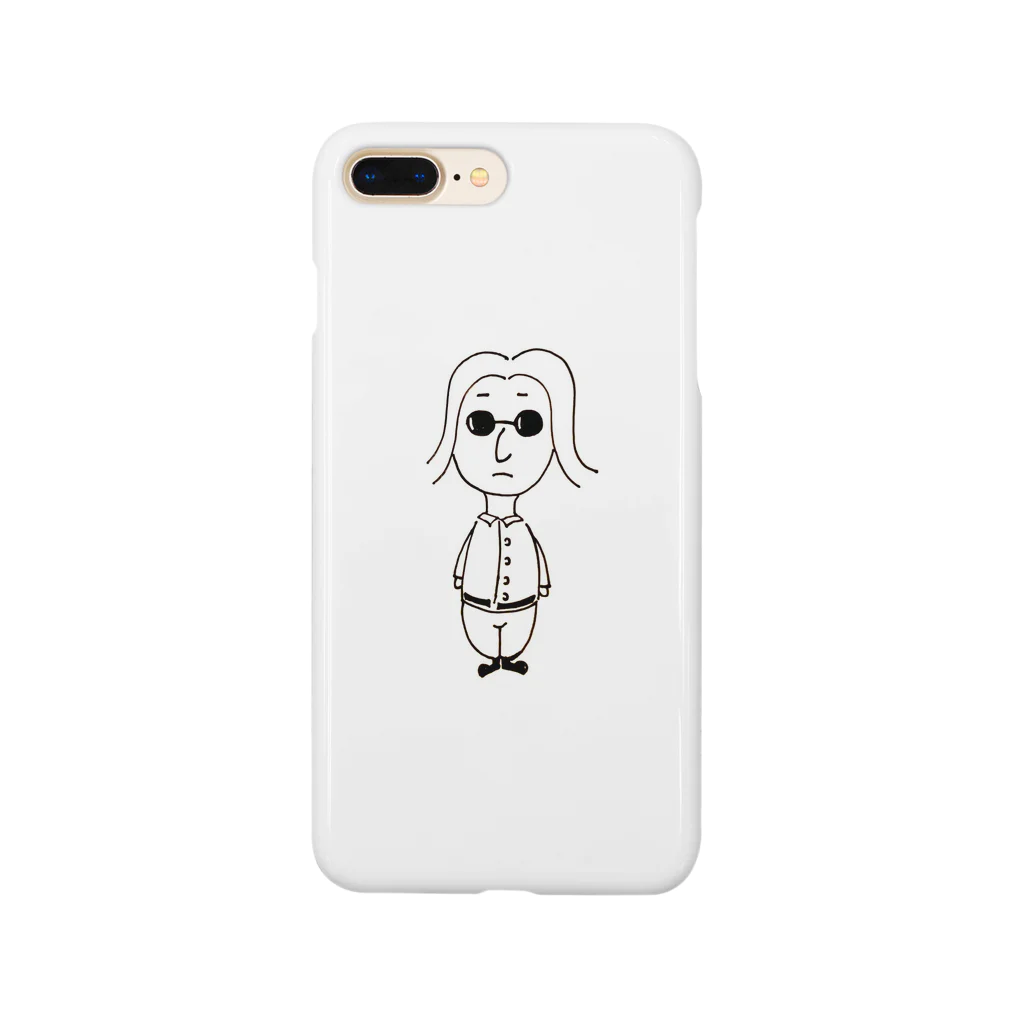 すまいるらいふの夢みるサングラスおじさん Smartphone Case