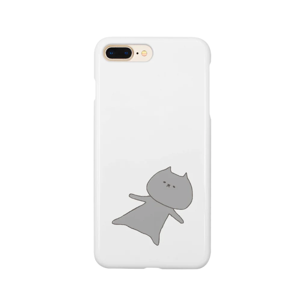 月が星を蝕べる時の気だるげねこさん Smartphone Case