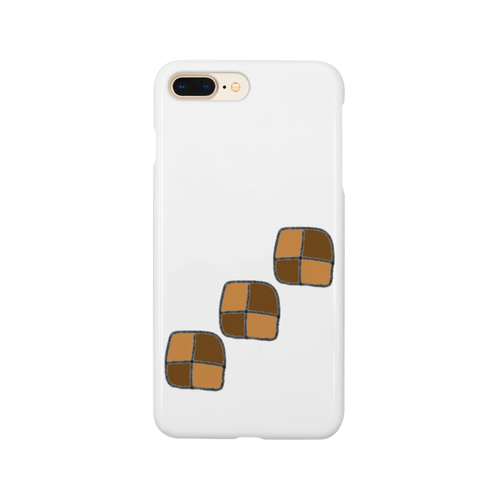 MOO☆スイーツの甘党のためのクッキー(市松) Smartphone Case