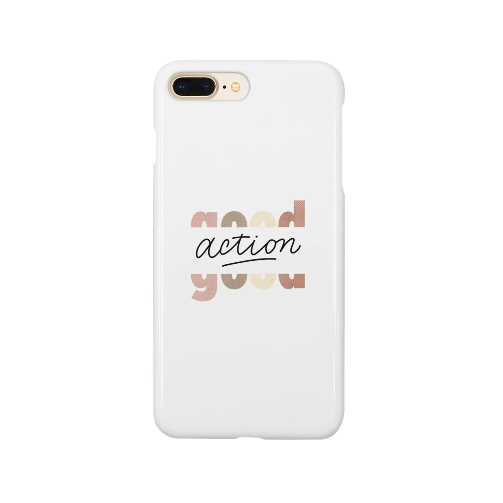 by.lettersのgood action Smartphone Case