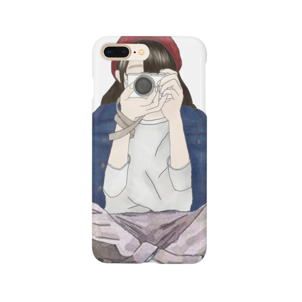 りんごのしぃさんのカメラ女子📸 Smartphone Case