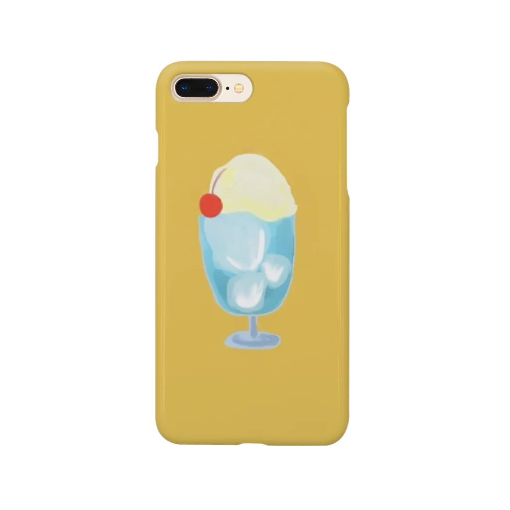 いくら商店のクリームソーダ、夏 Smartphone Case