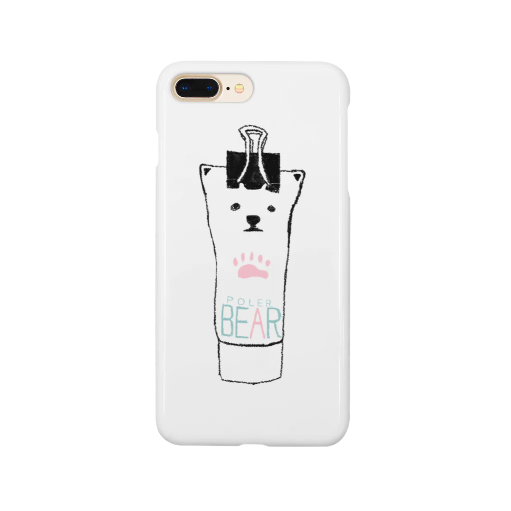 ショップ 丼のシロクマ インチューブ Smartphone Case