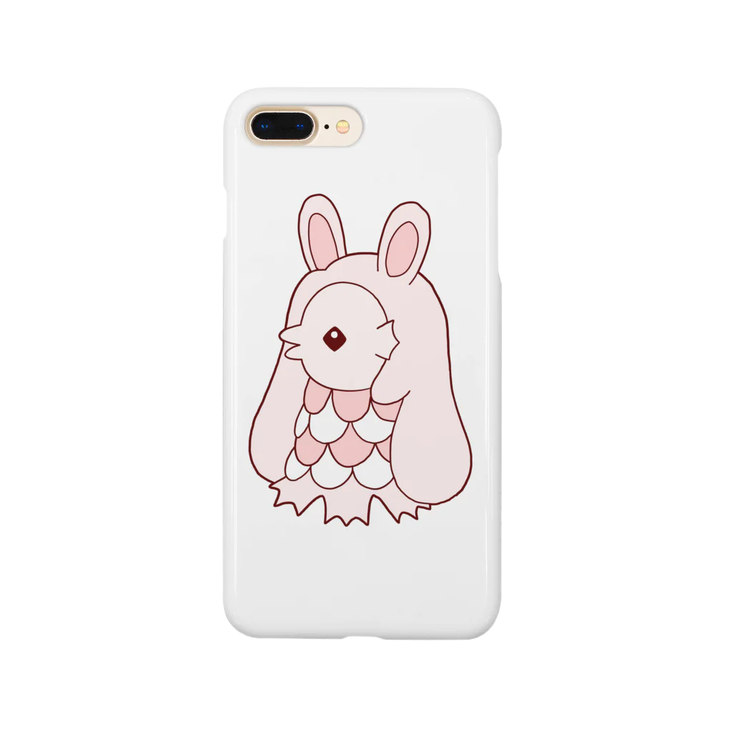 かわいいもののおみせ　いそぎんちゃくのうさ耳アマビエ Smartphone Case