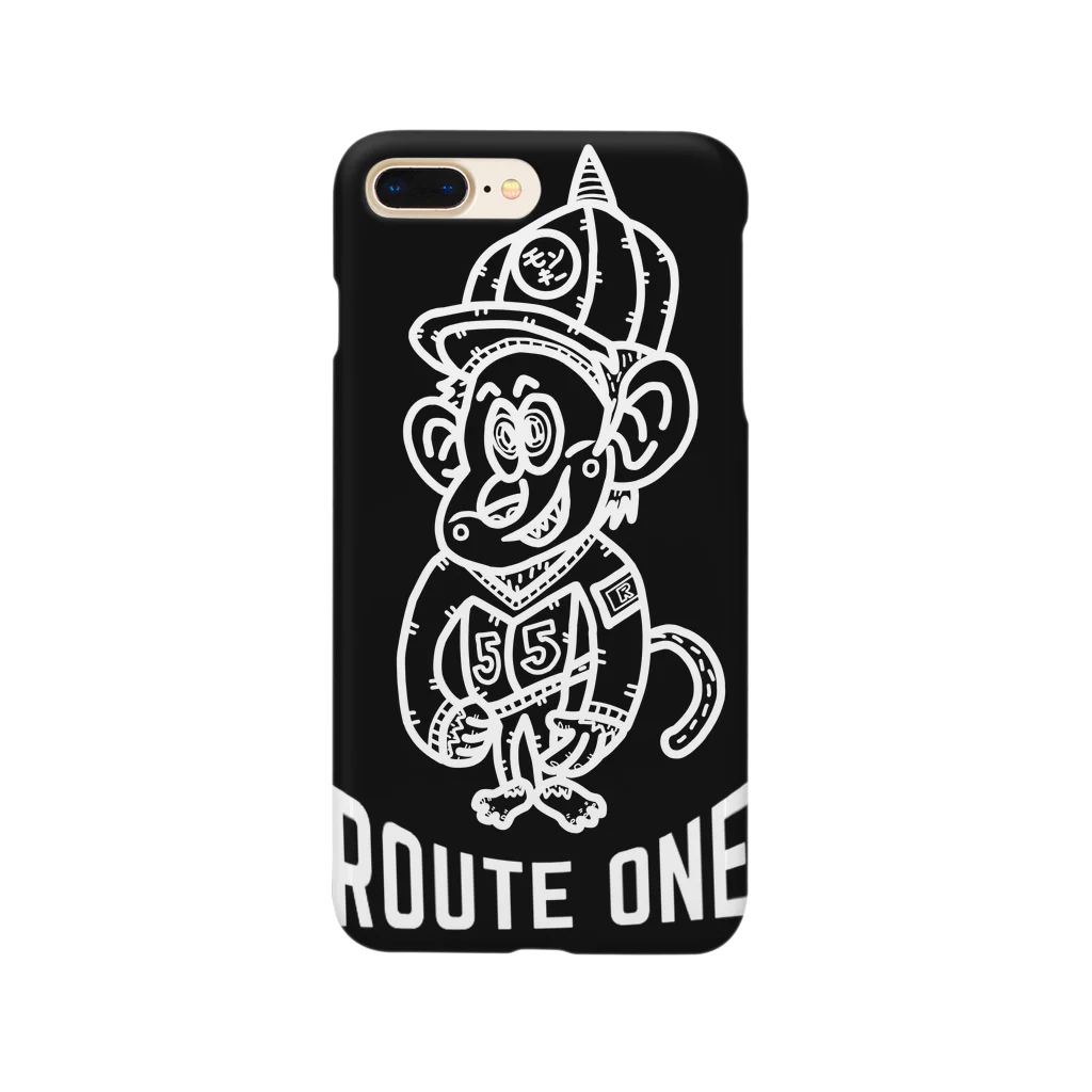 oekaki/ROUTE ONEのザ・フラットモンキー★ジャメインくん Smartphone Case