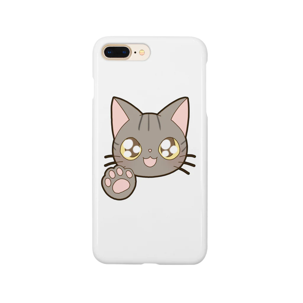 かわいいもののおみせ　いそぎんちゃくのお目目キラキラキジトラ猫ちゃん Smartphone Case