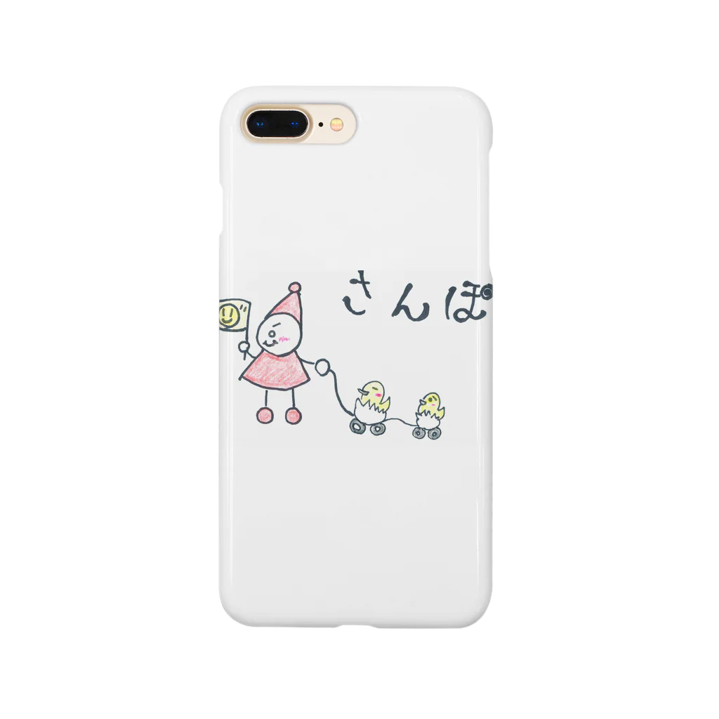 Icco-shopのIcco信者とピヨ子の日常【さんぽ】 Smartphone Case