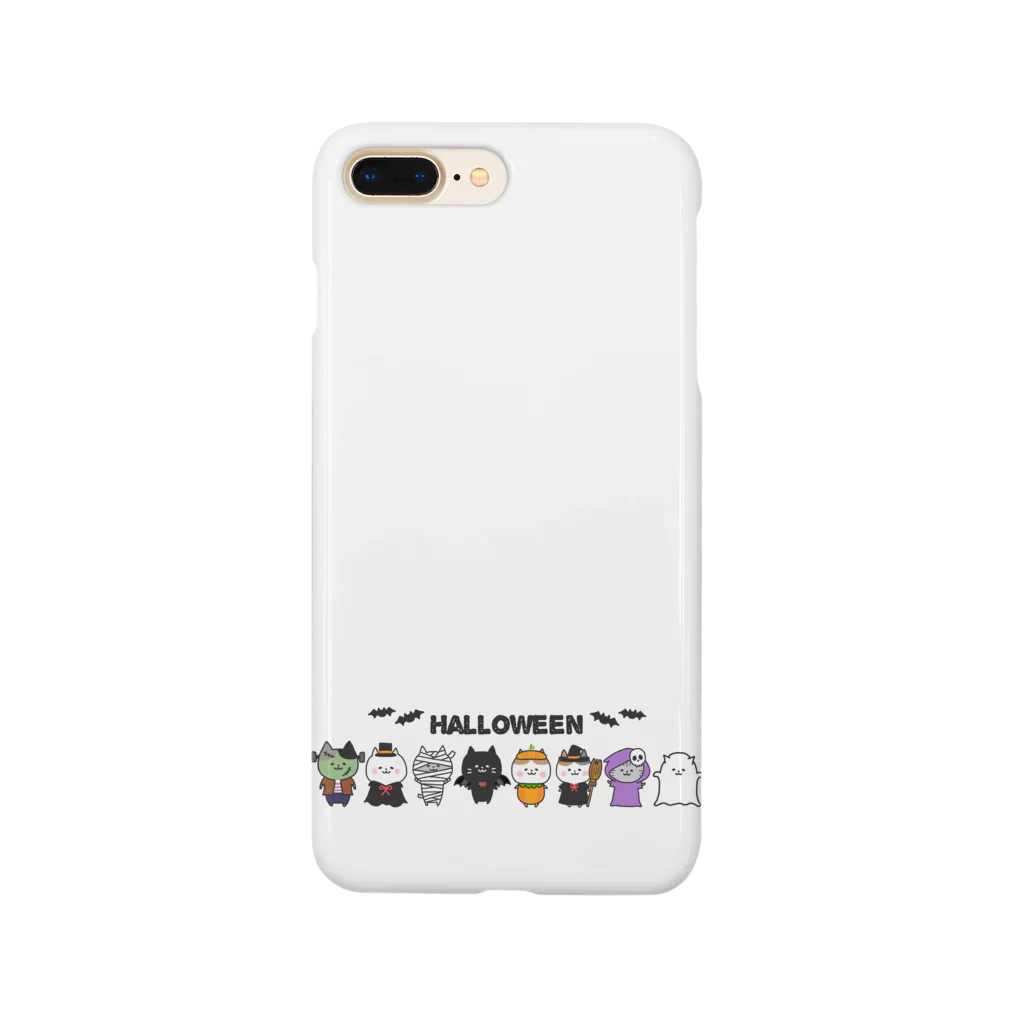 もちぱっちのHalloween🎃ねこさん Smartphone Case