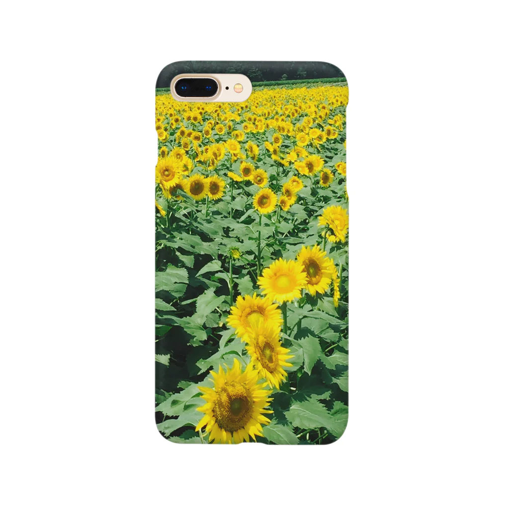 SIKIORIORIのsunflower スマホケース