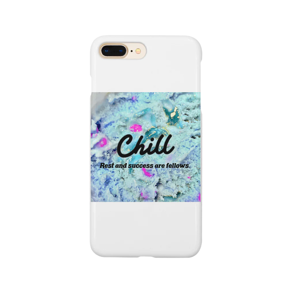 ┈︎ヒイラギ ┈︎のChill (mint, square ver.) Smartphone Case