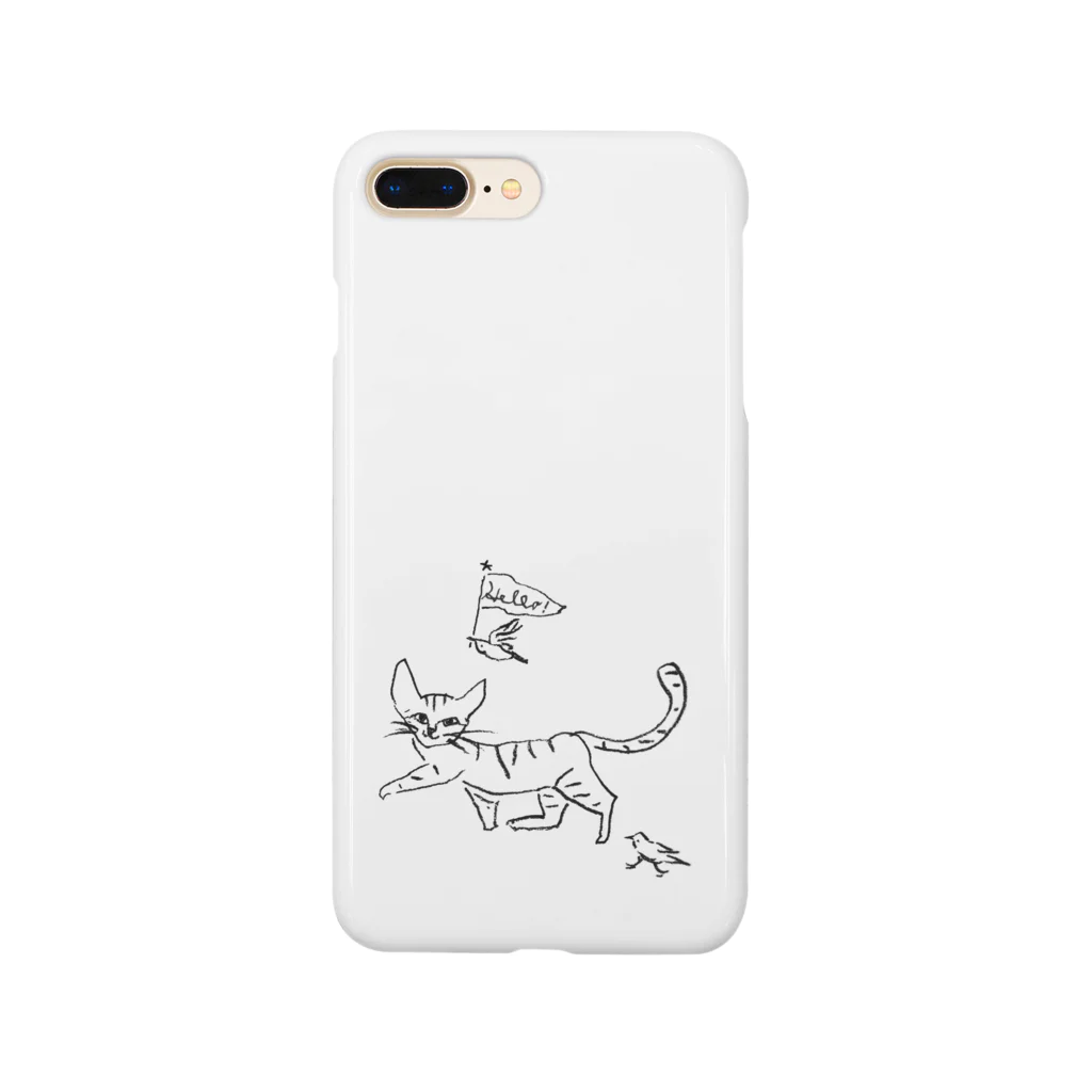 イラストレーター 山口みれいのcat! Smartphone Case