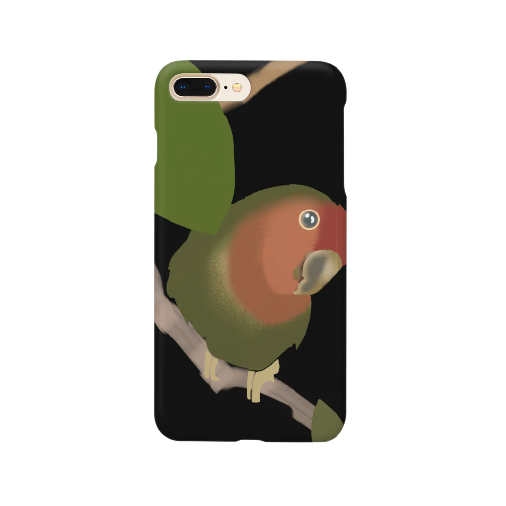 Shone-Canon の部屋のコザクラインコの蘭丸 Smartphone Case