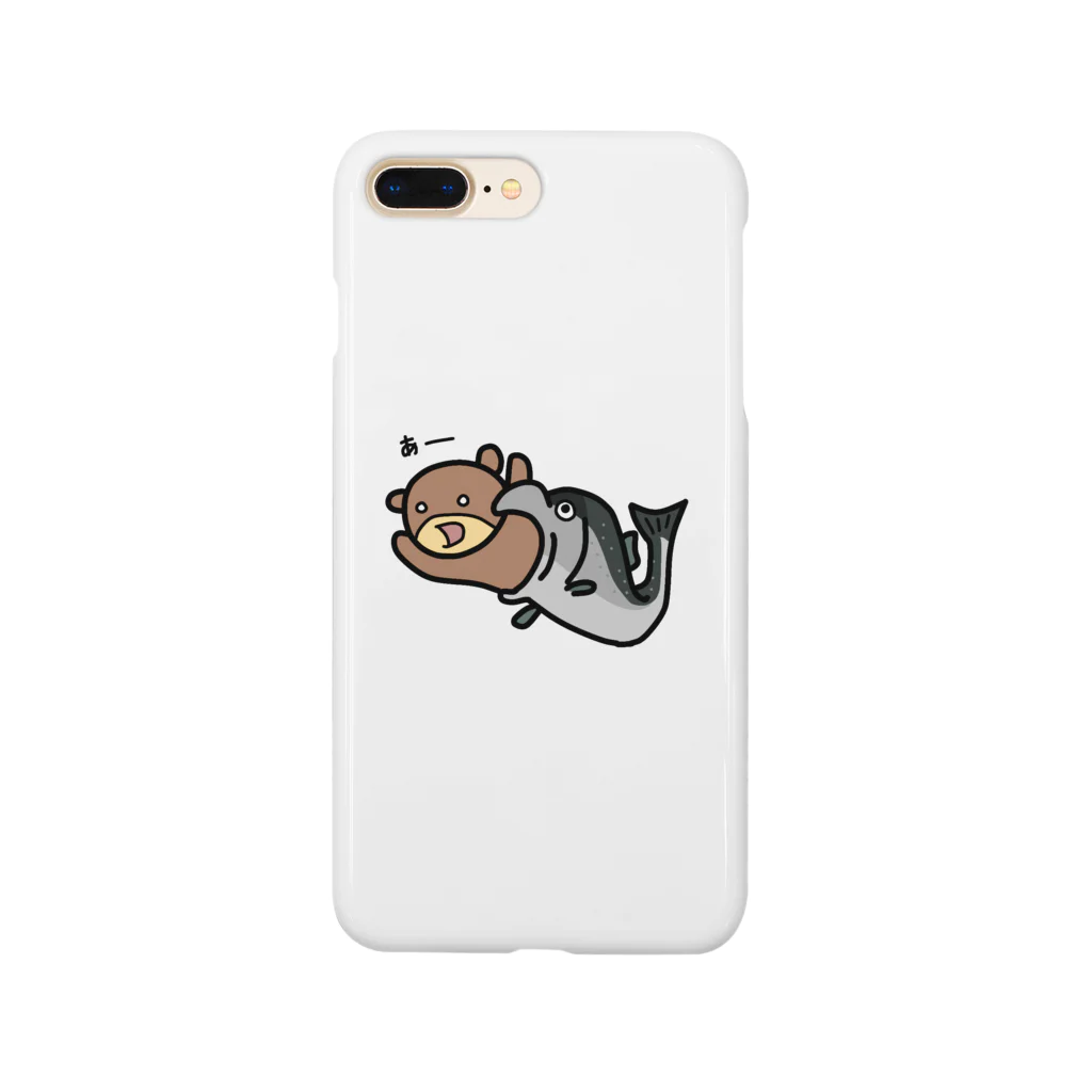 SHOP ベアたんの熊鮭 Smartphone Case