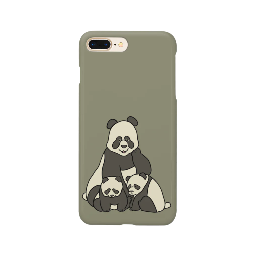 zawaのパンダの親子 Smartphone Case