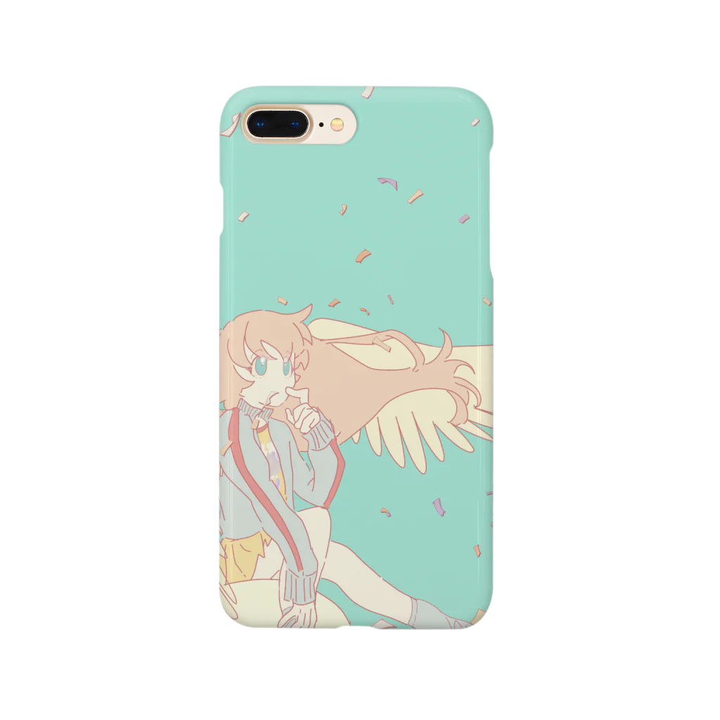 ピンク髪人間、それ以外もの天使なピンク髪人間 Smartphone Case