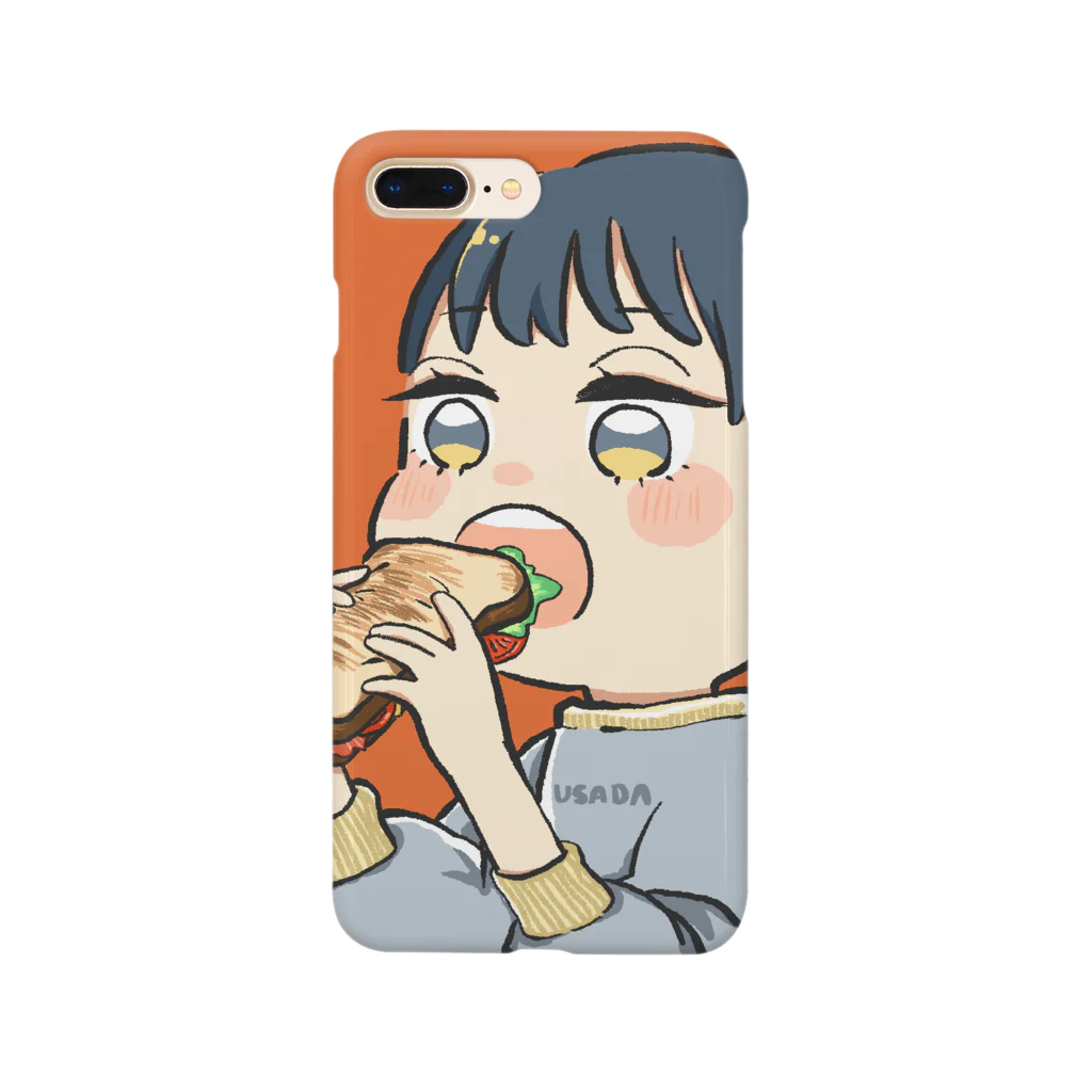 うさみるみのホットサンド女子 Smartphone Case