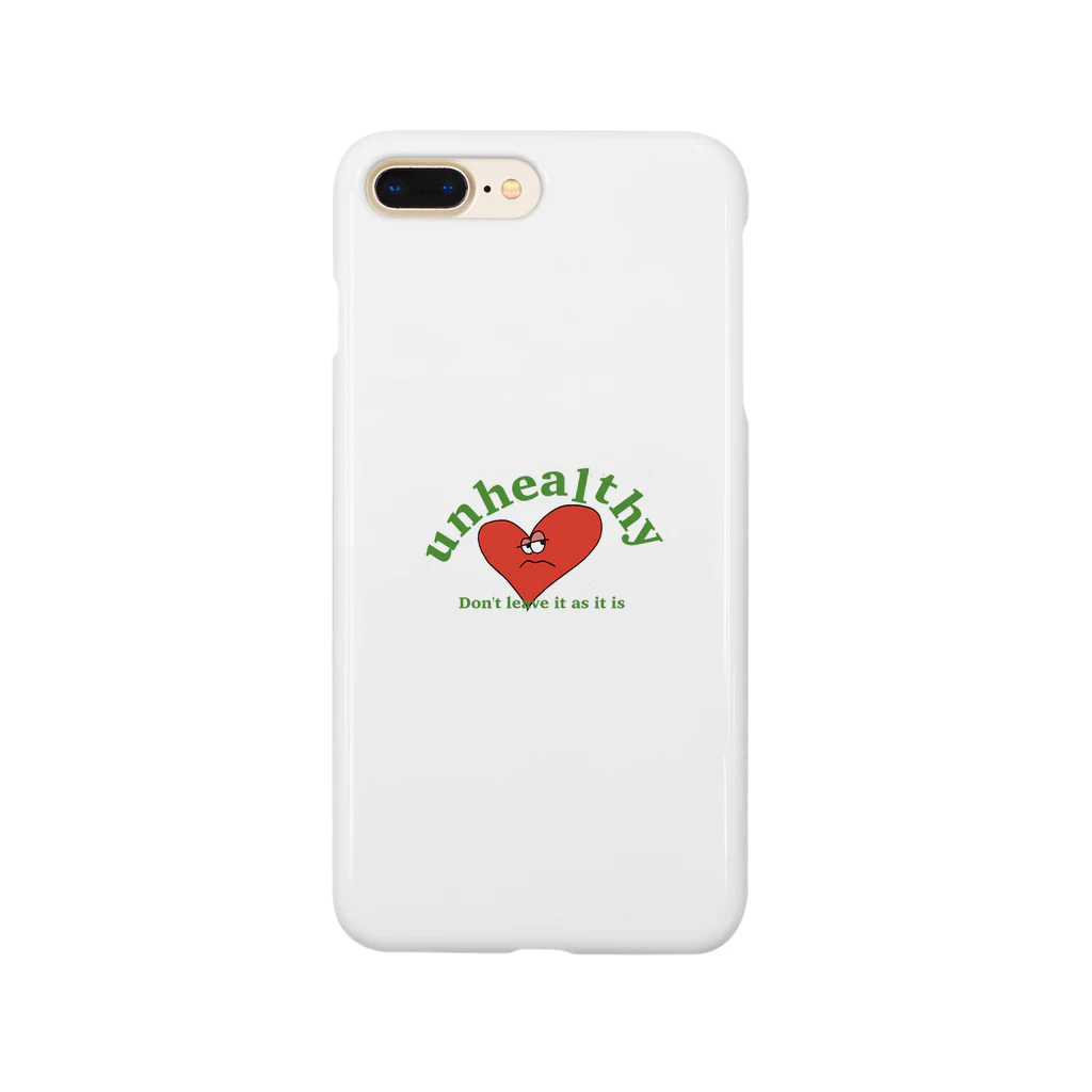 Don't leave it as it isのunhealthy Smartphone Case
