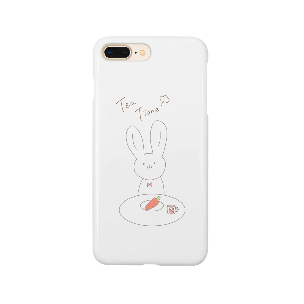 熊ぽんぬのにんじんティータイム Smartphone Case