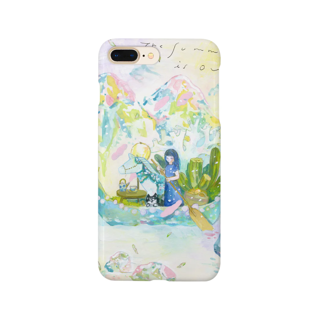 niwatatsu mizuの終わり行く夏 Smartphone Case