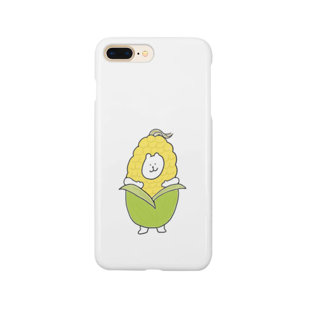 しろくまくんのお店のとうもろこし Smartphone Case