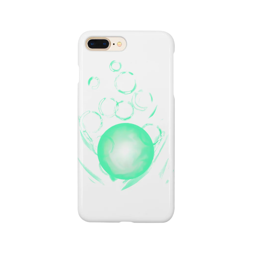 poppo art studioのソウルカラー(グリーン) Smartphone Case