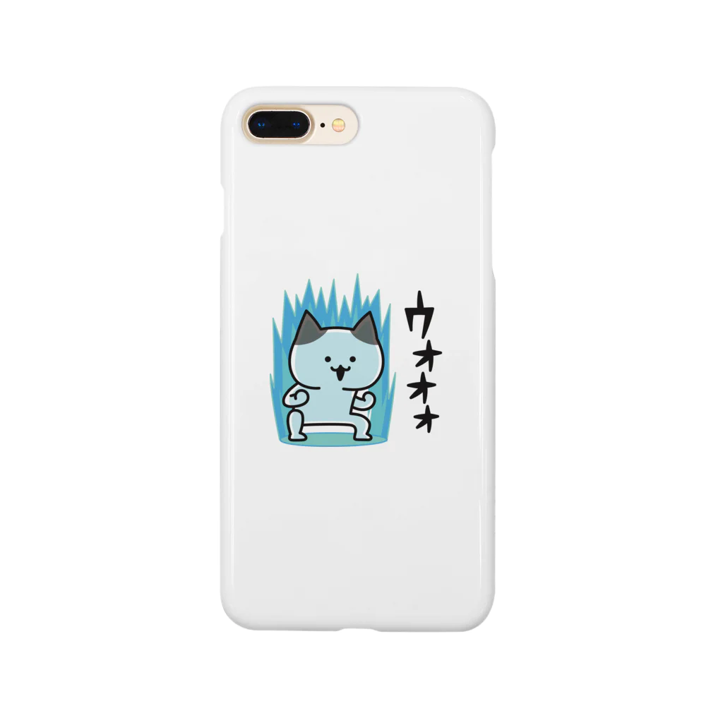 DECORの動きで煽るにゃんこ　気合ver. Smartphone Case