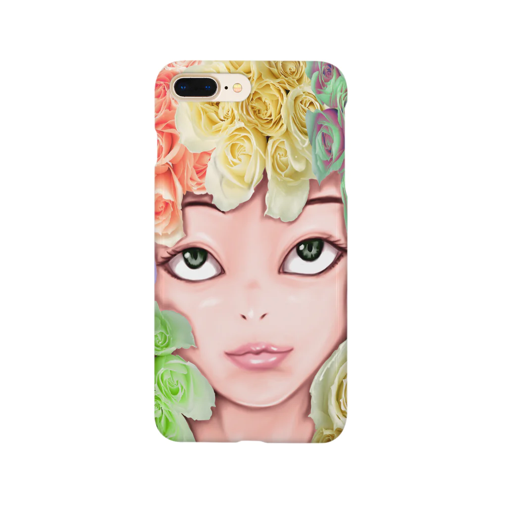 星雅のFlower head Smartphone Case