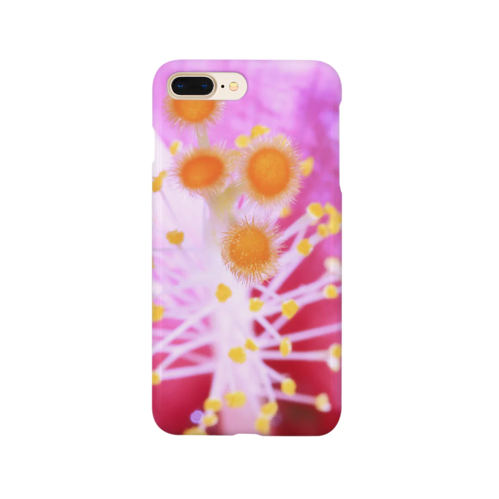 CNU Official ShopのiPhone 8 Plus/7 Plus Smartphone Case Pistil in Close Up Design スマホケース