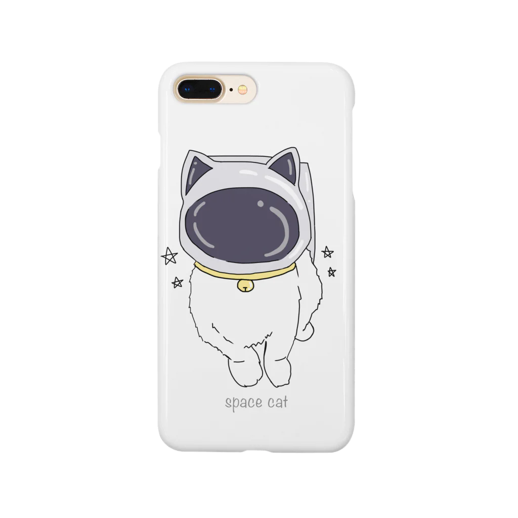 amemugi（あめむぎ）の宇宙ねこ。 Smartphone Case