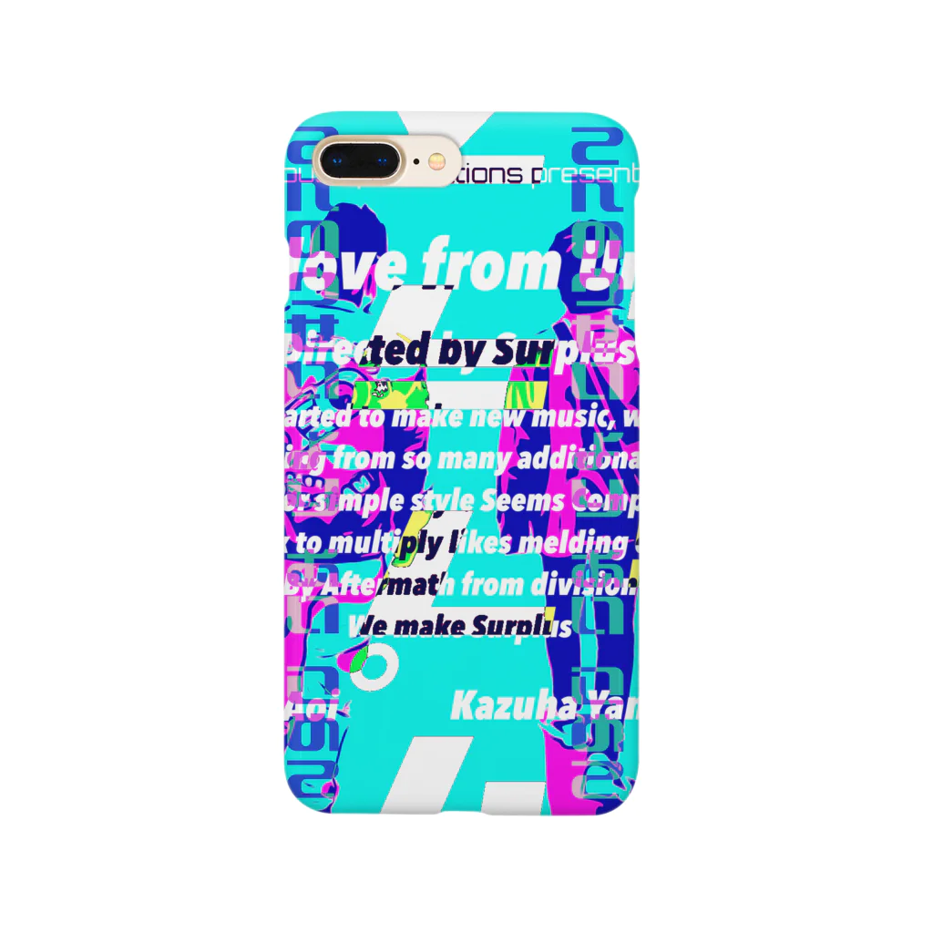 AriiAoi(Surplus apparel store)のSurplus/with love from Uranus (anti haters edit) Smartphone Case