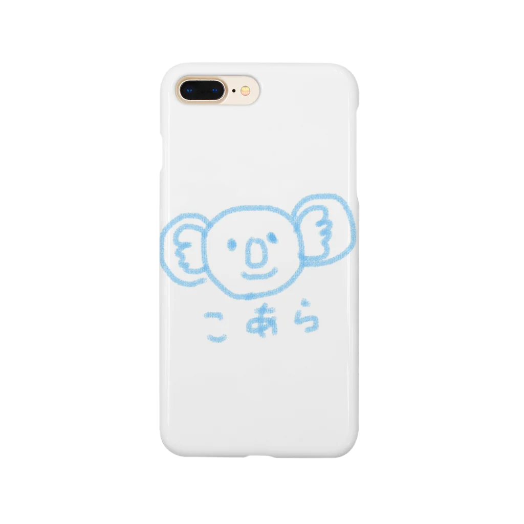 ど。の薄いこあらさん(空) Smartphone Case