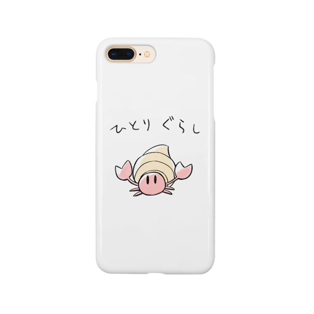 ozueccoのひとりぐらしのヤドカリくん Smartphone Case