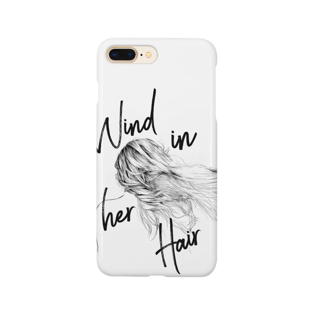 ゆたぽんのWIND IN HER HAIR Smartphone Case