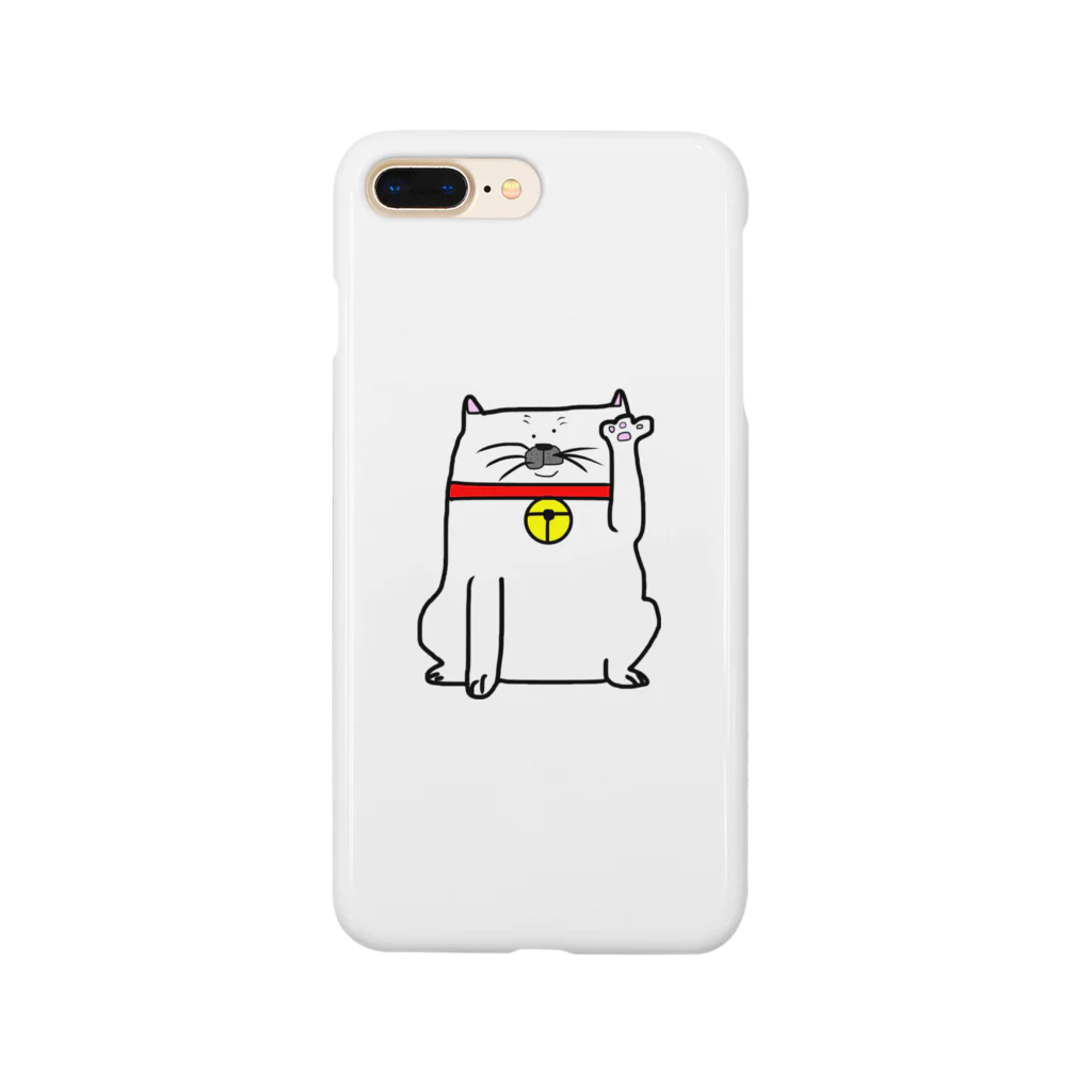 tekitoboyのlucky cat スマホケース