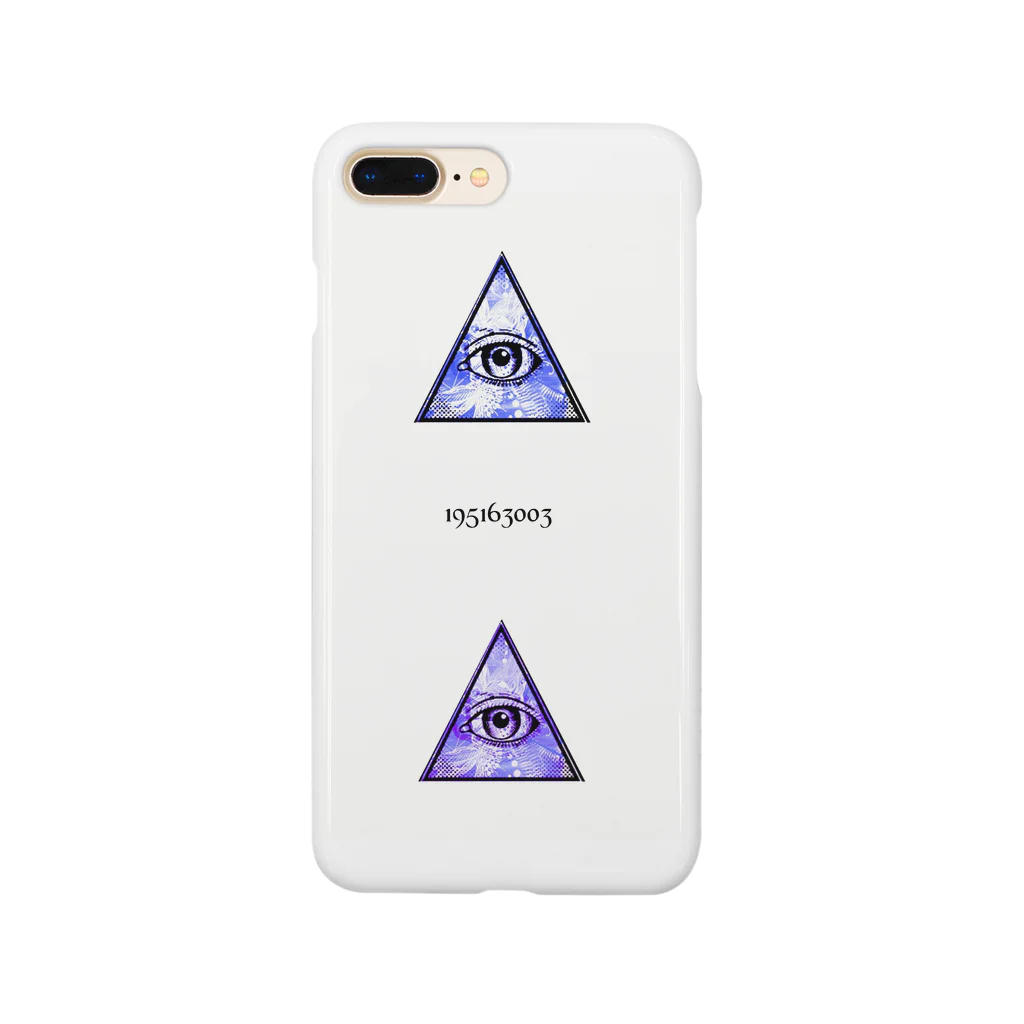 ARTist.絵師🔵結琥のSANKAKU iphoneケース Smartphone Case