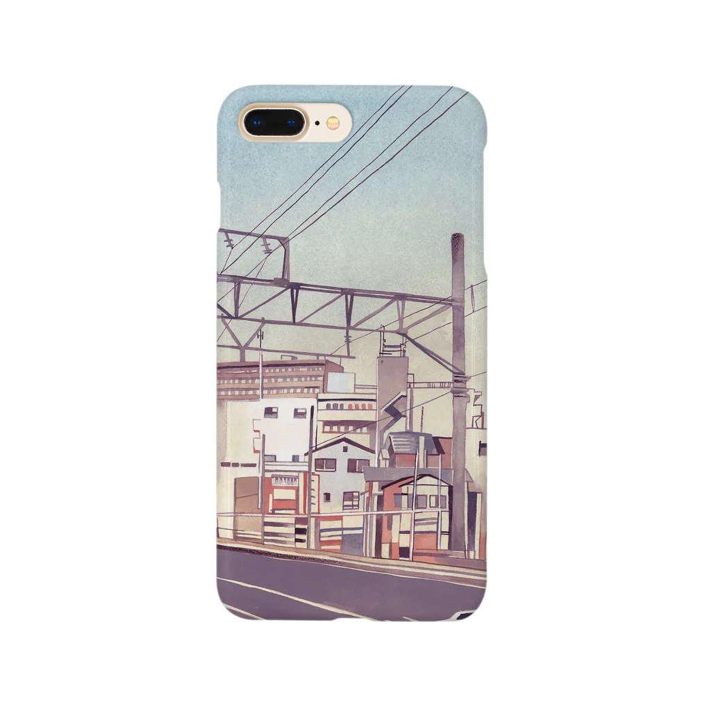 Fujioka_shopの踏切 Smartphone Case