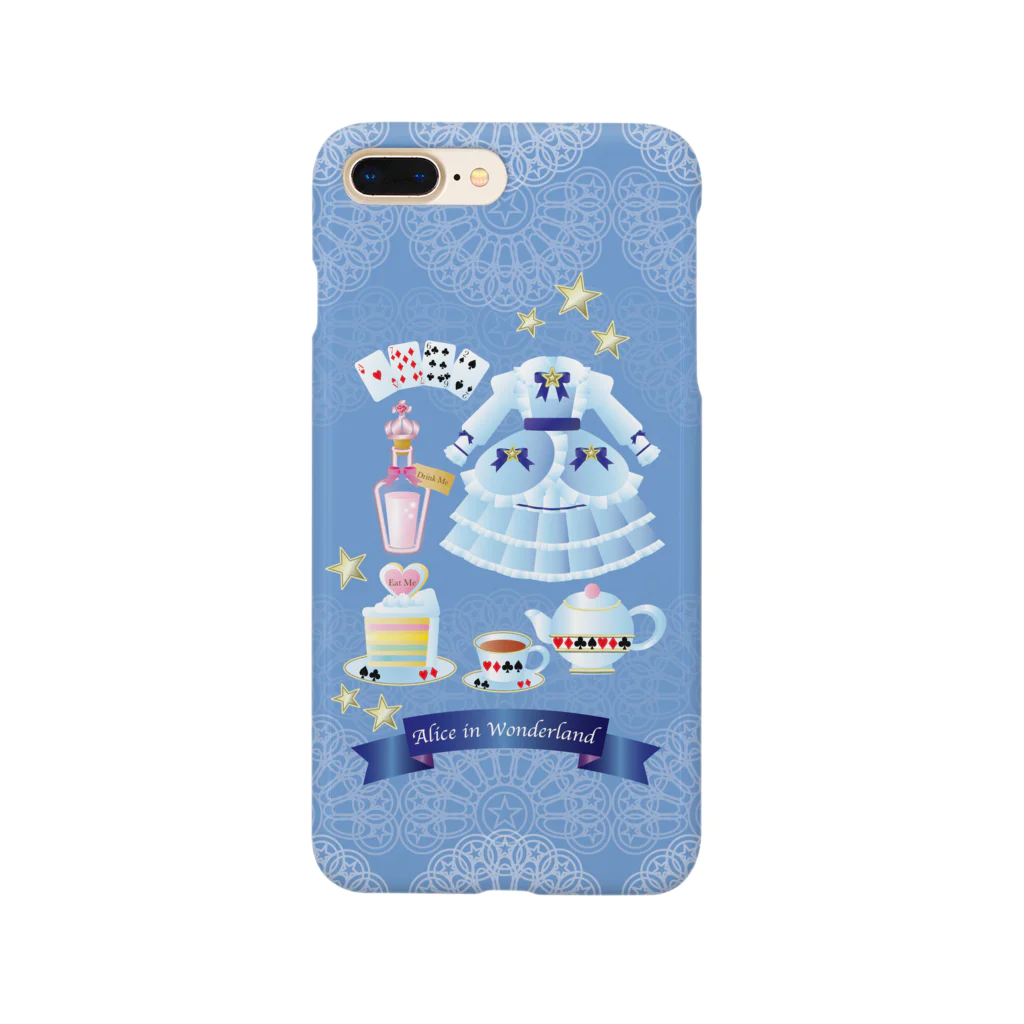 Parfaite Cute パルフェットキュートの不思議の国のアリス　魔法のお茶会 Smartphone Case