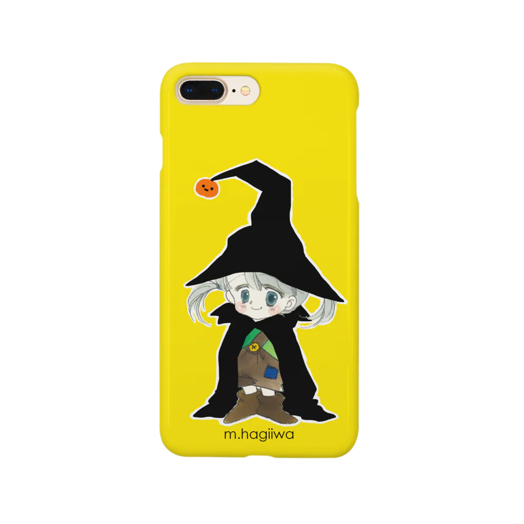 萩岩睦美のグッズショップのスマホケース　ハロウィンA Smartphone Case