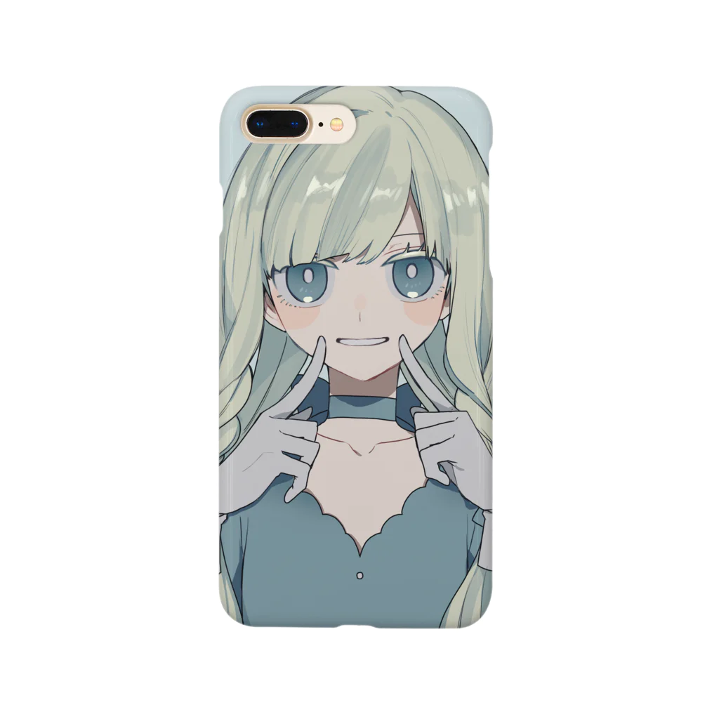 macoのスマイル Smartphone Case