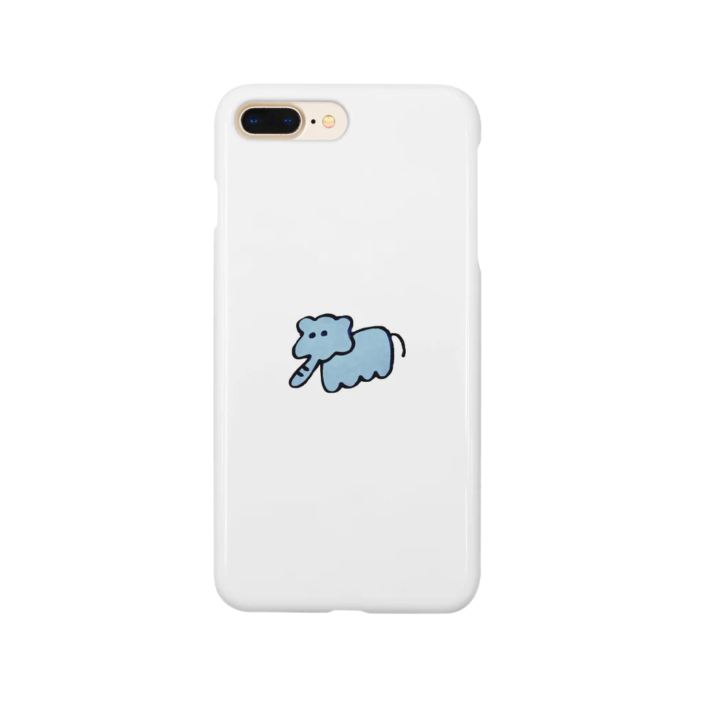 いがぐりらいおんのみずいろぞうさん Smartphone Case