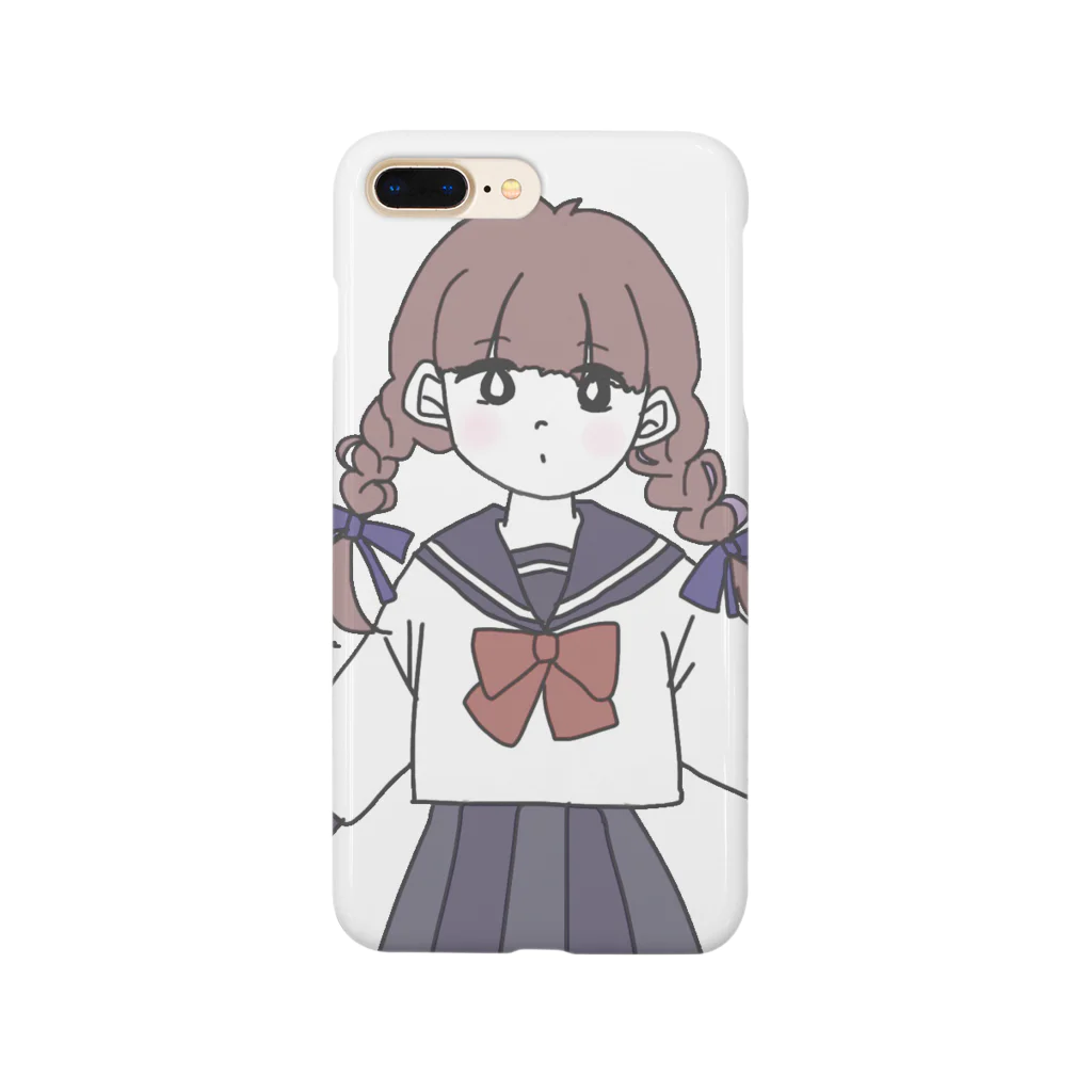 mokan''のおさげちゃんセーラー服 Smartphone Case