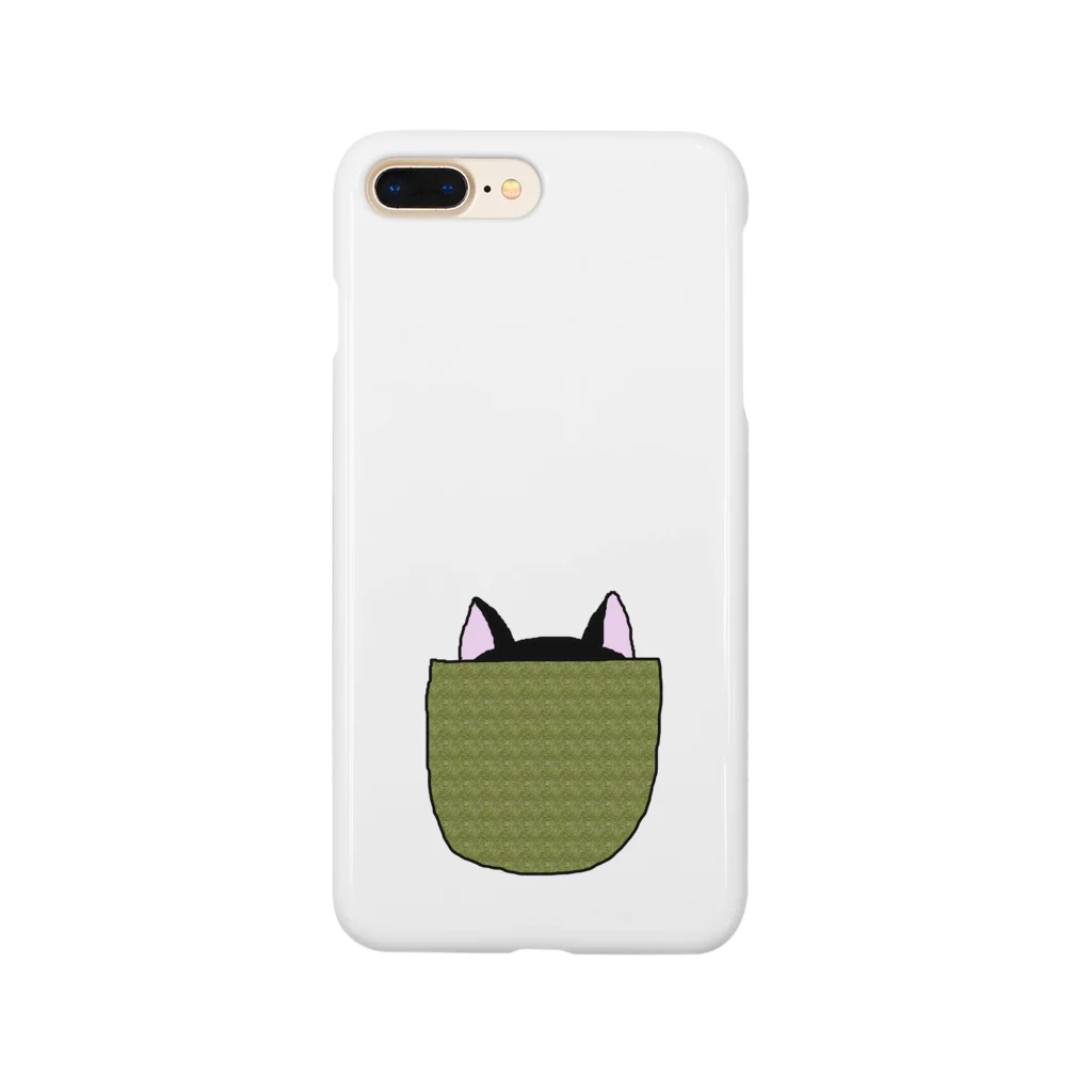 ＭＩＨＡ－ＨＡのポケットのクロ Smartphone Case