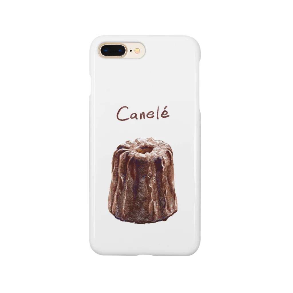 まりまりお絵描きのカヌレ/canelé Smartphone Case