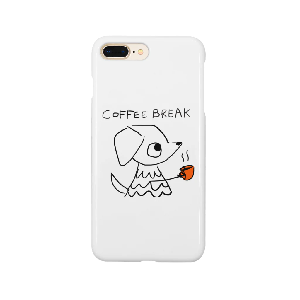 The BURROW of FoxtrotのCoffee break Smartphone Case